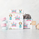 Search for princess wrapping paper First birthday