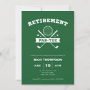 Search for funny golf invitations Retirement