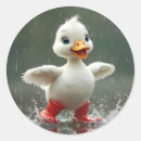 Search for cute white duck stickers Bird