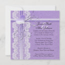 Search for burlap and purple wedding invitations Elegant