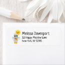Search for smiling sun return address labels Whimsical