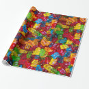 Search for gummy bear wrapping paper Bears