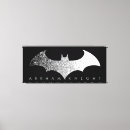 Search for batman logo canvas prints Arkham knight