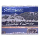 Search for yellowstone national park calendars United states