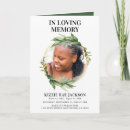 Search for memorial card templates programmes Death