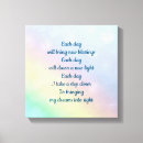Search for positive affirmations canvas prints Quote