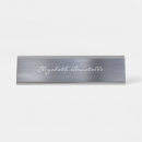 Search for modern name plates Silver