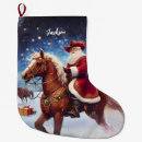 Search for western christmas stockings Horse