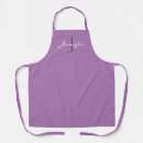 Search for hand print aprons Purple