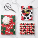 Search for trending christmas wrapping paper Red
