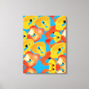 Search for orange poppy canvas prints Red