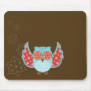 Search for brown owl mouse mats Illustration