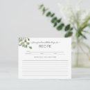 Search for recipe cards Calligraphy
