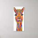 Search for cute llama canvas prints Animal