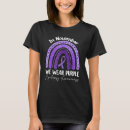 Search for purple rain tshirts Awareness