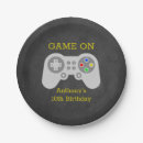 Search for gamer paper plates Retro