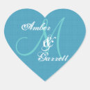 Search for blue damask stickers Bride and groom