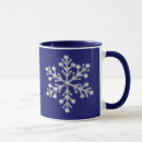 Search for winter wedding mugs Snowflake