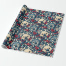 Search for koala christmas wrapping paper Red