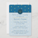 Search for blue accent invitations Classic