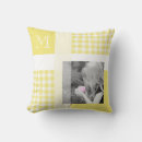 Search for yellow gingham cushions Chic