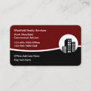 Search for commercial real estate business cards Agent