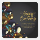 Search for meaningful stickers Golden birthday wishes