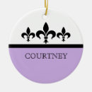 Search for lilac christmas tree decorations Girly