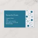 Search for peacock business cards Turquoise