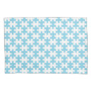 Search for light blue pillowcases Blue and white