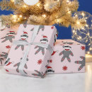 Search for pink santa wrapping paper Kids
