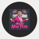 Search for funny new year stickers Xmas