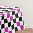 Search for purple black tablecloths White
