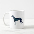 Search for greyhound dog mugs Watercolor