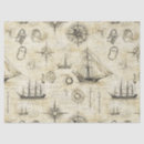 Search for nautical map tissue paper Old world map