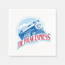 Search for christmas train napkins Santa claus