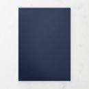 Search for trifold programs Navy blue
