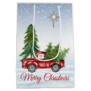 Search for christmas truck gift bags Santa