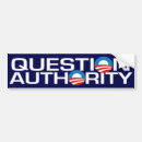 Search for question authority bumper stickers Obama