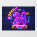 Search for store hours window decals Cling