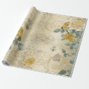 Search for queen bees wrapping paper Vintage