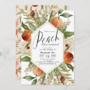 Search for peach 1st birthday invitations Girl