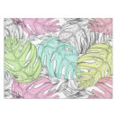 Search for palm leaf tablecloths Pattern