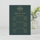 Search for salon templates price lists Professional