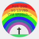 Search for christian kids stickers Rainbow
