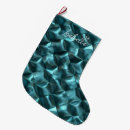 Search for teal blue christmas stockings Abstract
