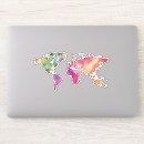Search for world map cases Watercolor