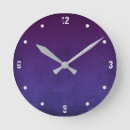 Search for purple clocks Elegant