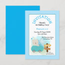 Search for three bears invitations Blue