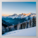 Search for snow covered mountain posters Snowy